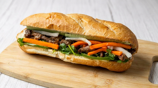 Grilled Pork Bánh Mì.