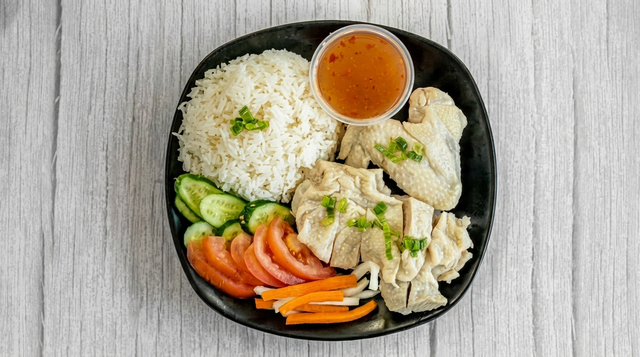 Chicken Steamed Rice.