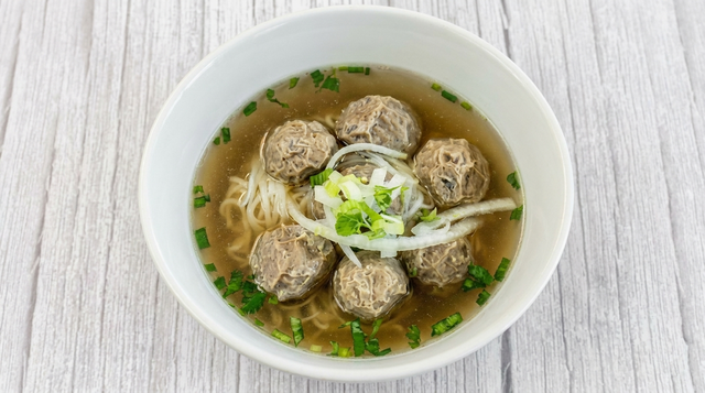 Beef Ball Pho.