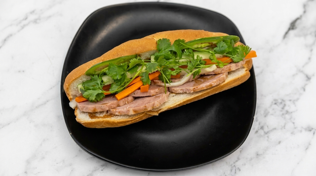 Vegetarian Ham Bánh Mì.
